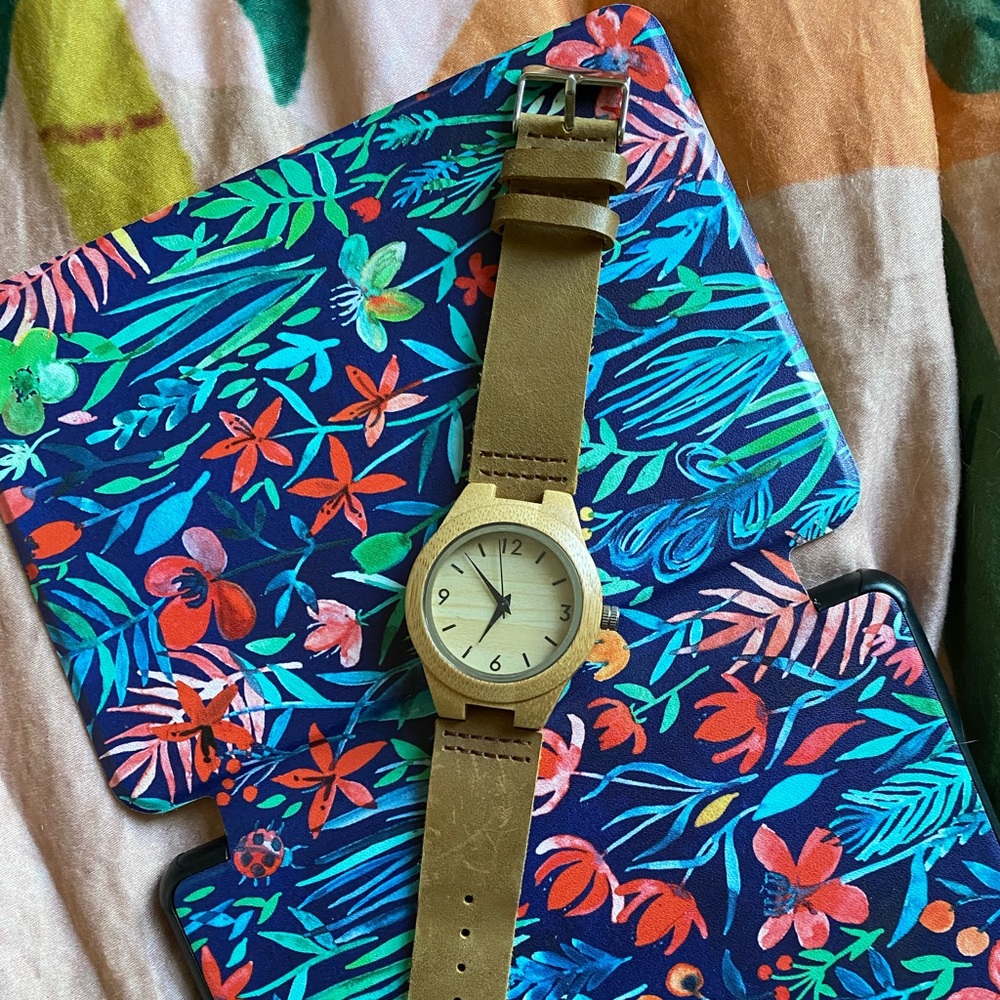 Bamboo watch
